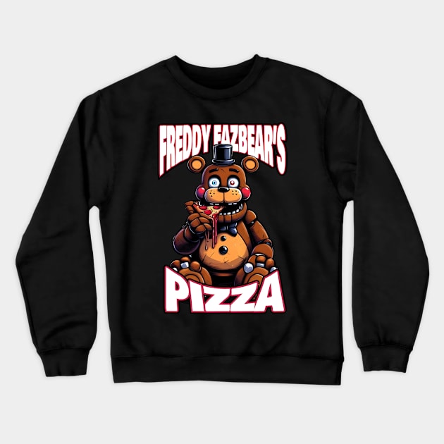 fazbears Crewneck Sweatshirt by sisidsi